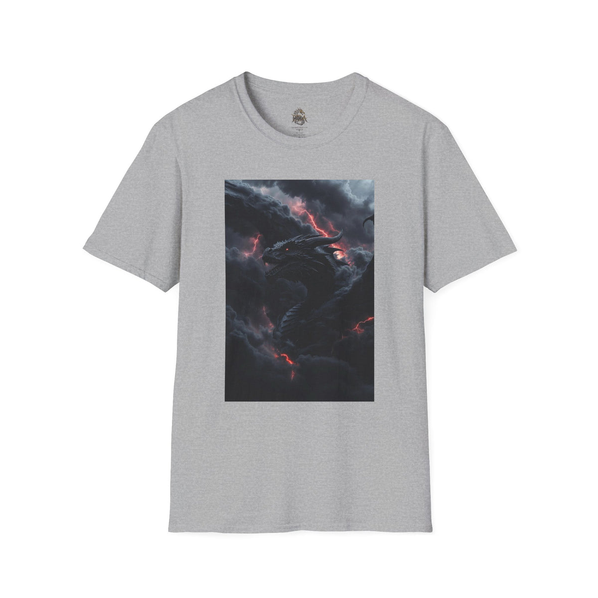 A Dragon Smoke T-Shirt — Stormy Smoke Tee