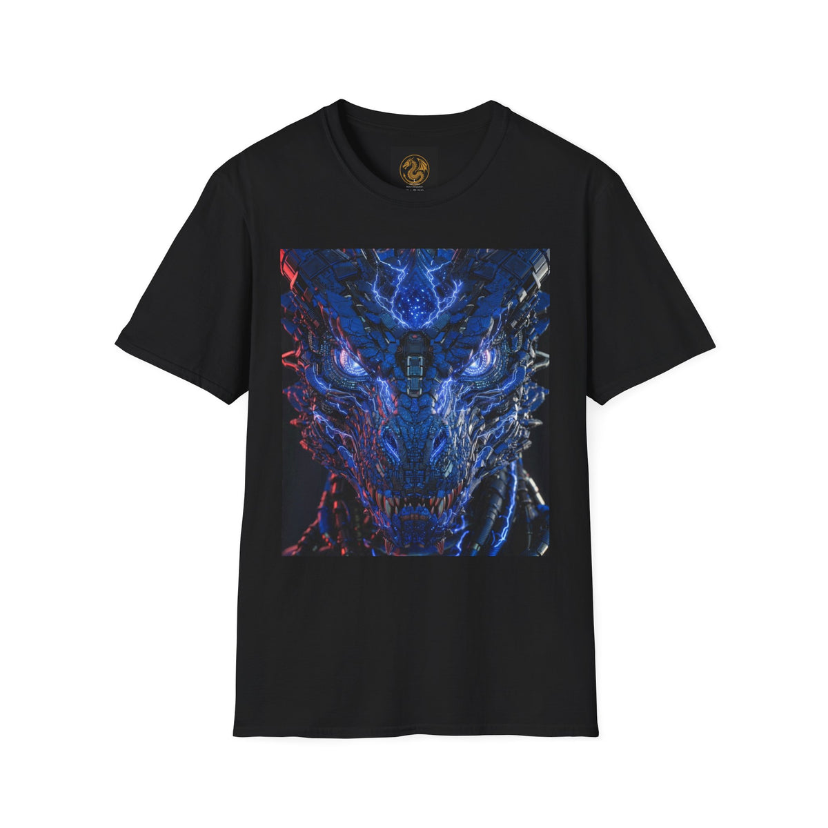 #1 Selling Dragon Nebula T-Shirt — Cosmic Blue Dragon Graphic Tee