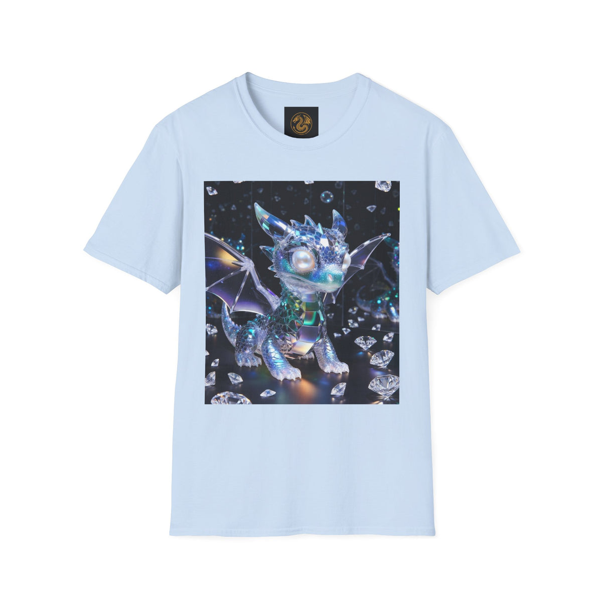 A Crystal Dragon T-Shirt — Sparkling Gem Fantasy Tee