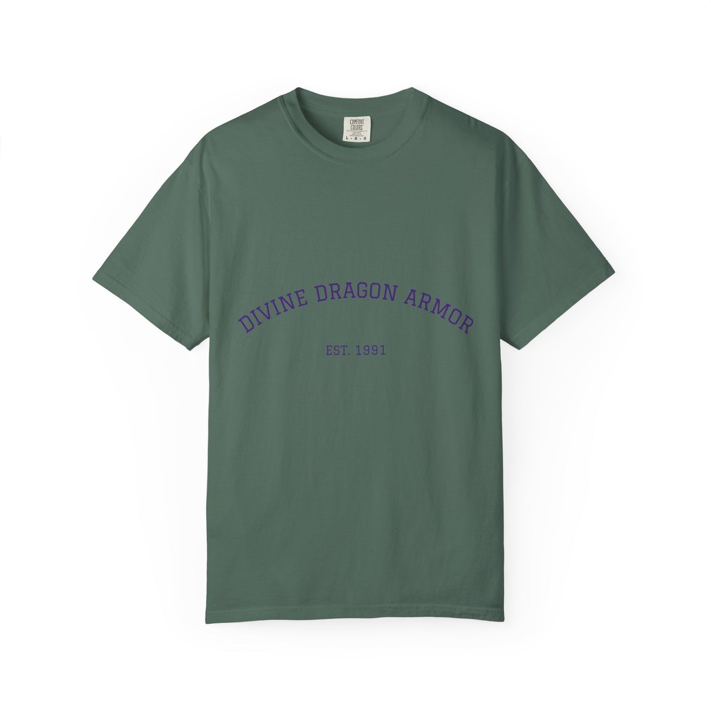 A Divine Dragon Armor Tee — Vintage 'Est. 1991' Graphic T-Shirt