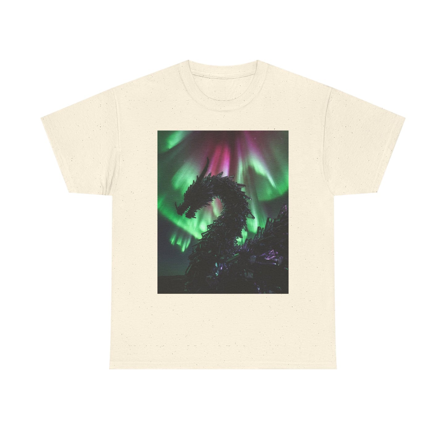 Dragon Aurora T-Shirt — Northern Lights Dragon Graphic Tee