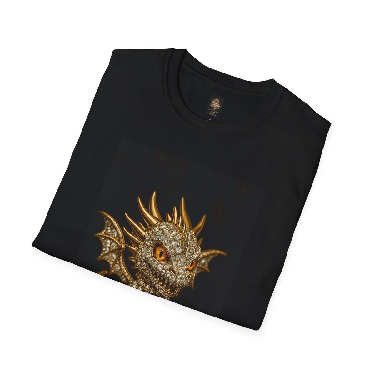 A Dragon Graphic T-Shirt, Fun Fantasy Apparel, Perfect Gift for Dragon Lovers, Casual Wear, Birthday Gift, Softstyle Tee