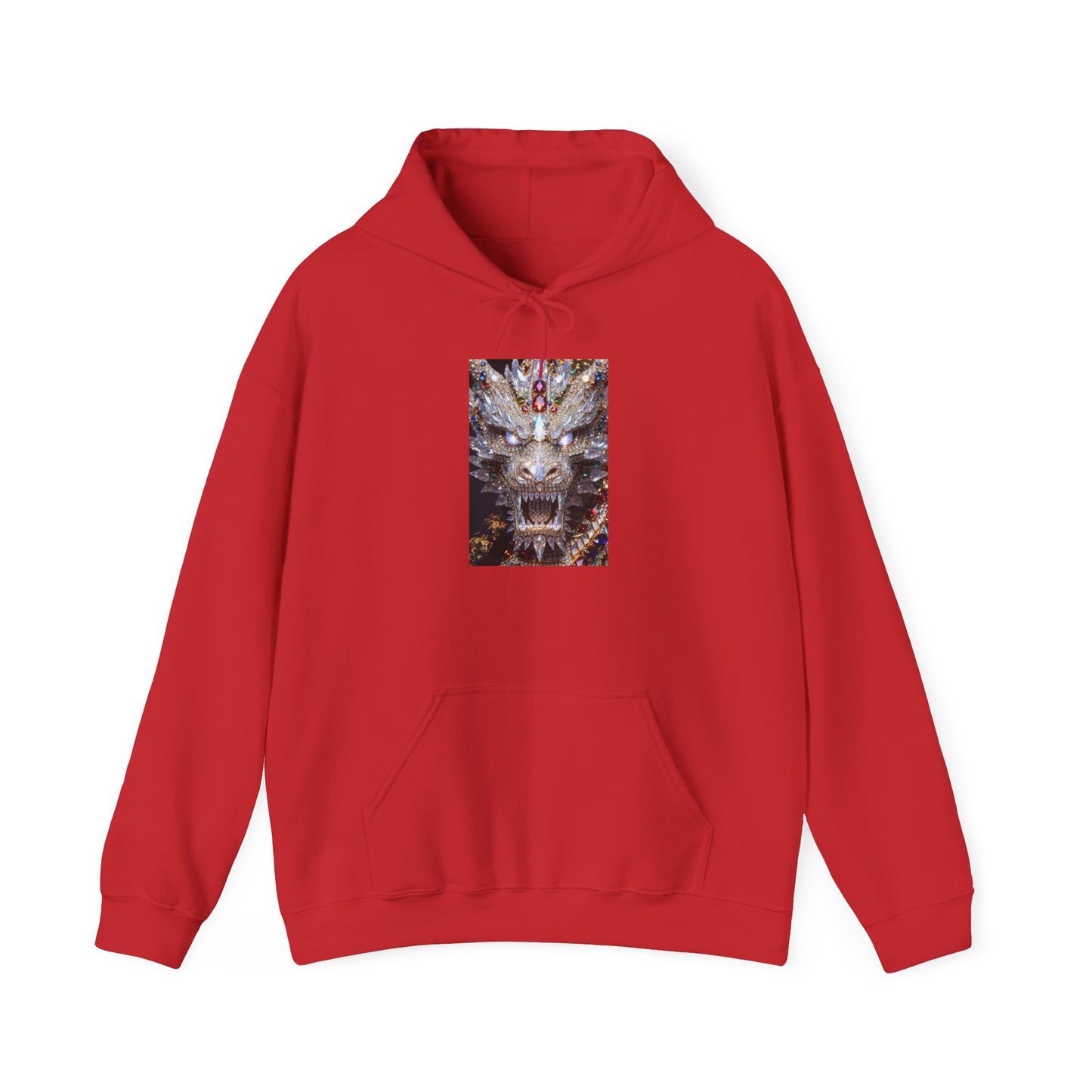 Dragon Skull Hoodie - Mystic Fantasy Graphic Pullover