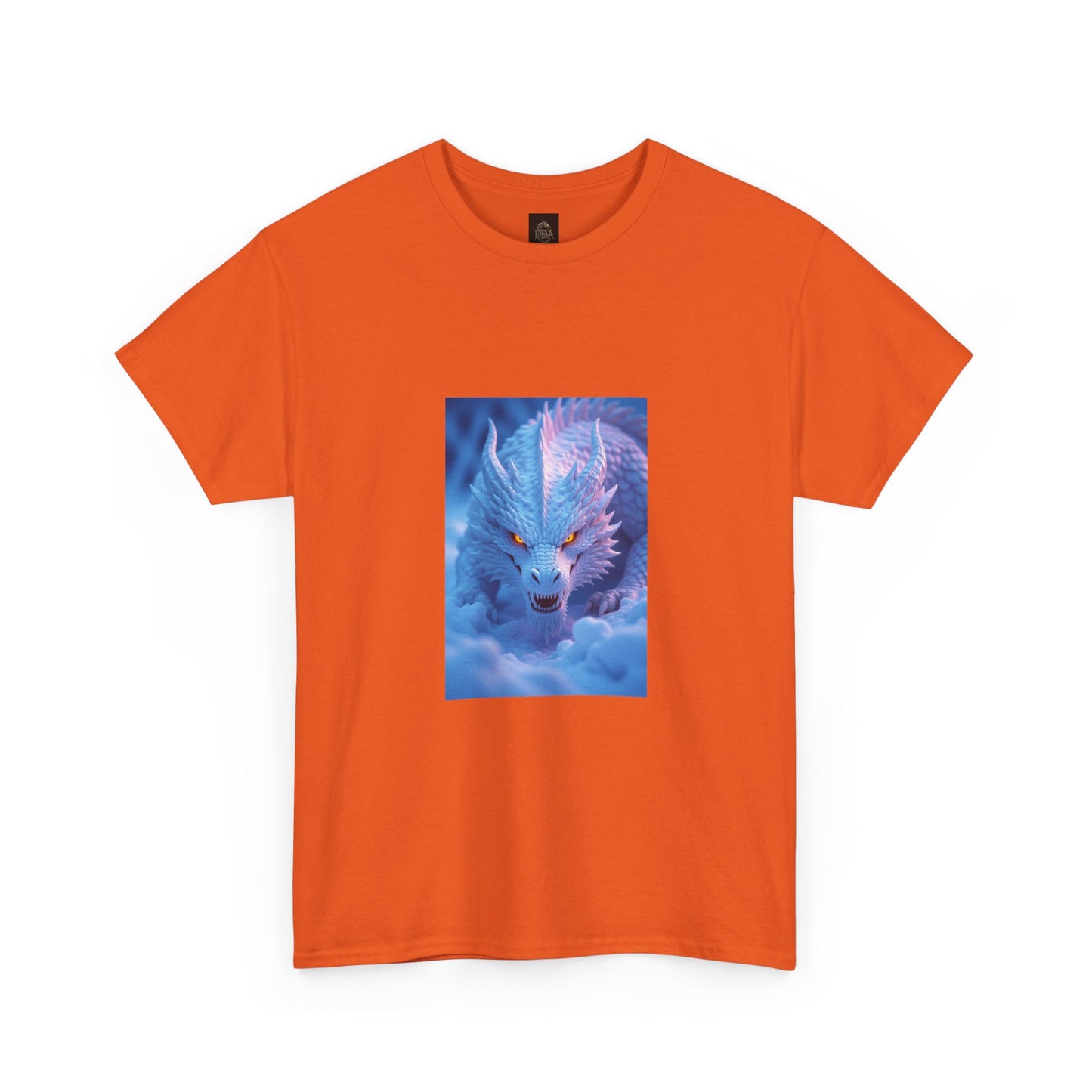 A Mystic Blue Dragon Tee — Ethereal Fantasy Animal Graphic T-Shirt