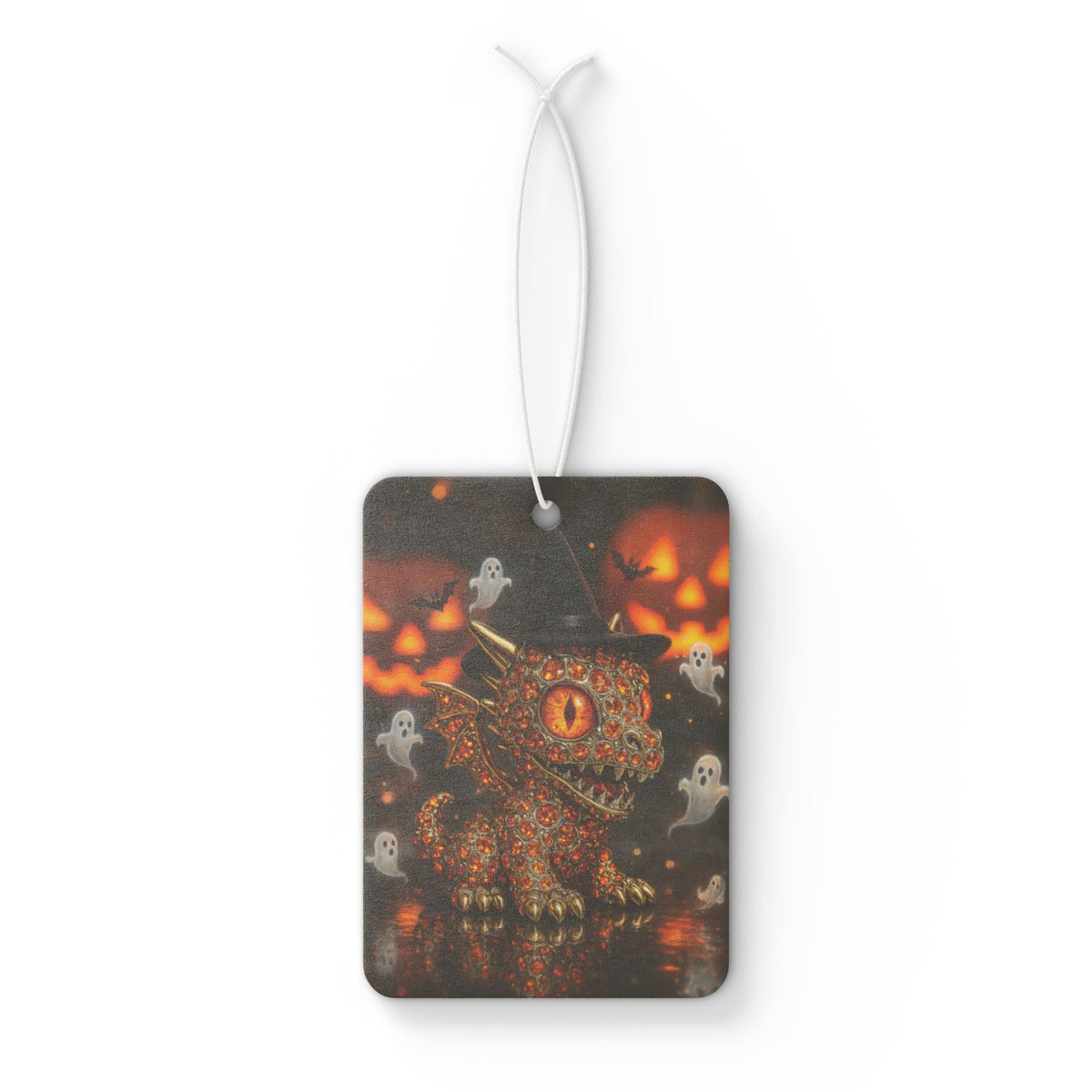 A Halloween Dragon Car Air Freshener, Spooky Decor, Auto Fragrance, Unique Gift, Witchy Accessory, Car Accessories