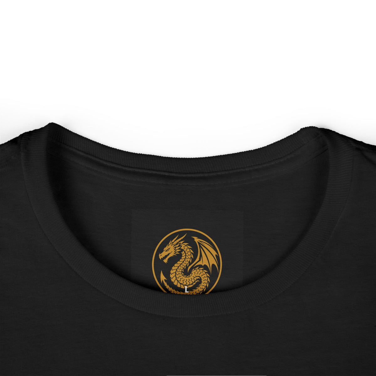A Magical Christmas Women’s Tee — Emerald Dragon & Stars Graphic Shirt