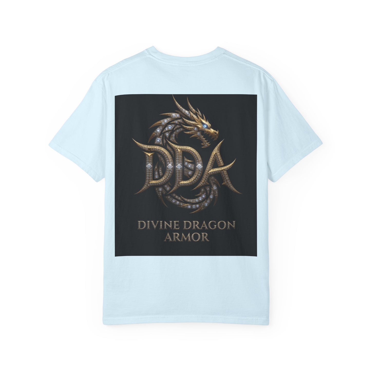 A Dragon Storm Graphic T-Shirt — Dark Fantasy Chest Print