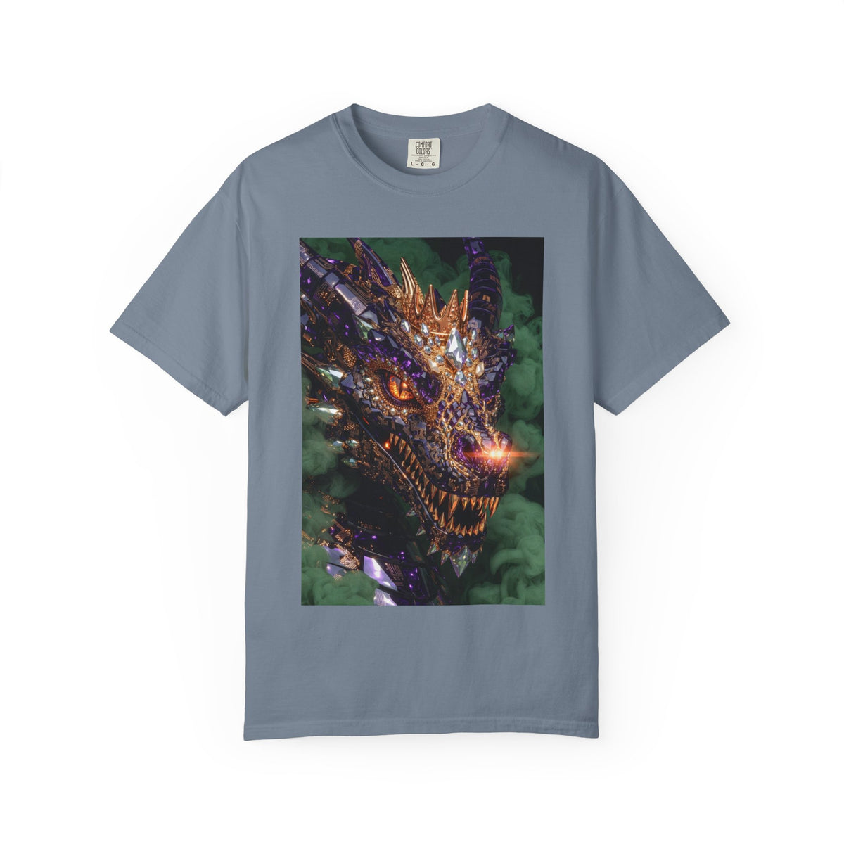 A Dragon Pocket Graphic T‑Shirt — Fiery Fantasy Chest Print