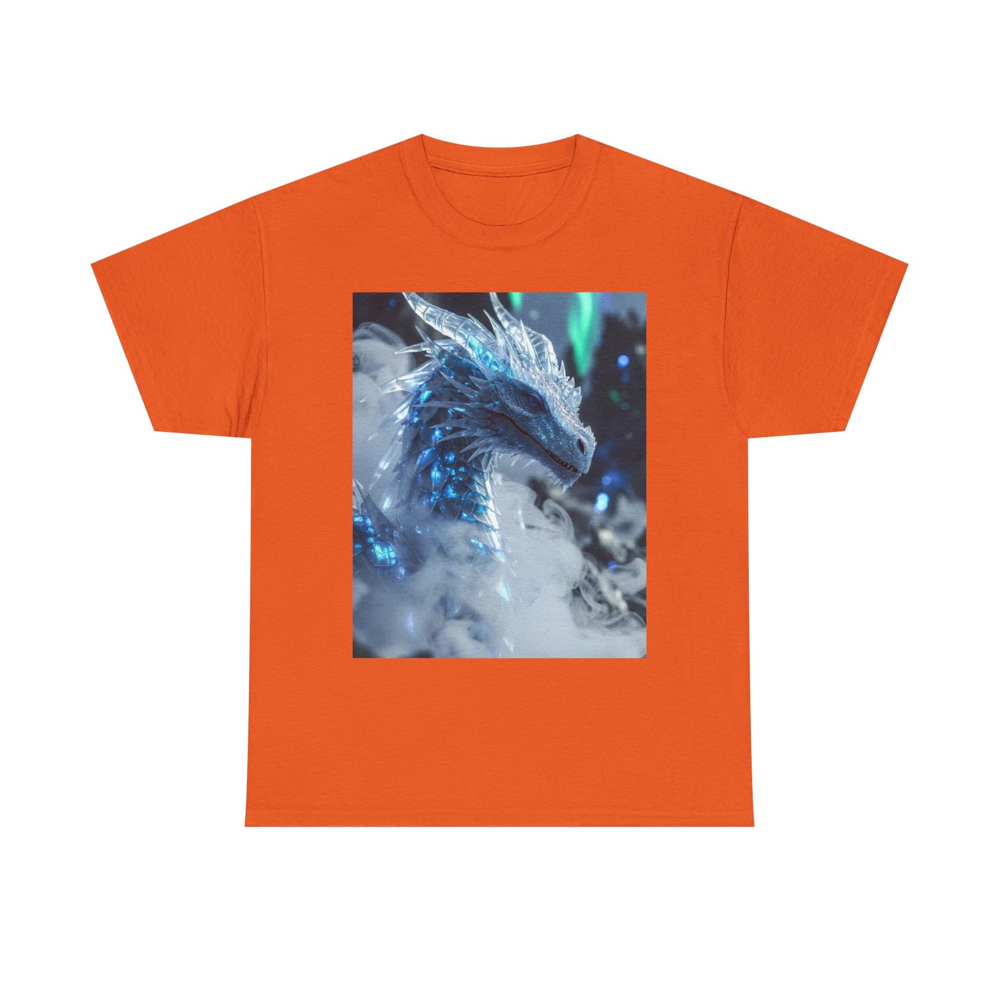 Ice Dragon Graphic Tee — Fantasy Dragon Art T-Shirt