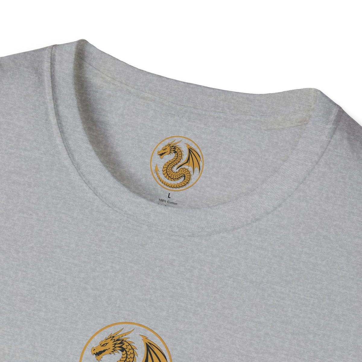 Golden Serpent Symbol T-Shirt