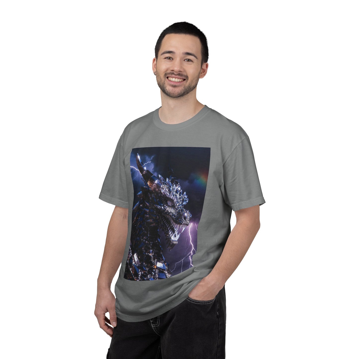 Dragon Lightning T-Shirt — Epic Kaiju Monster Graphic Tee