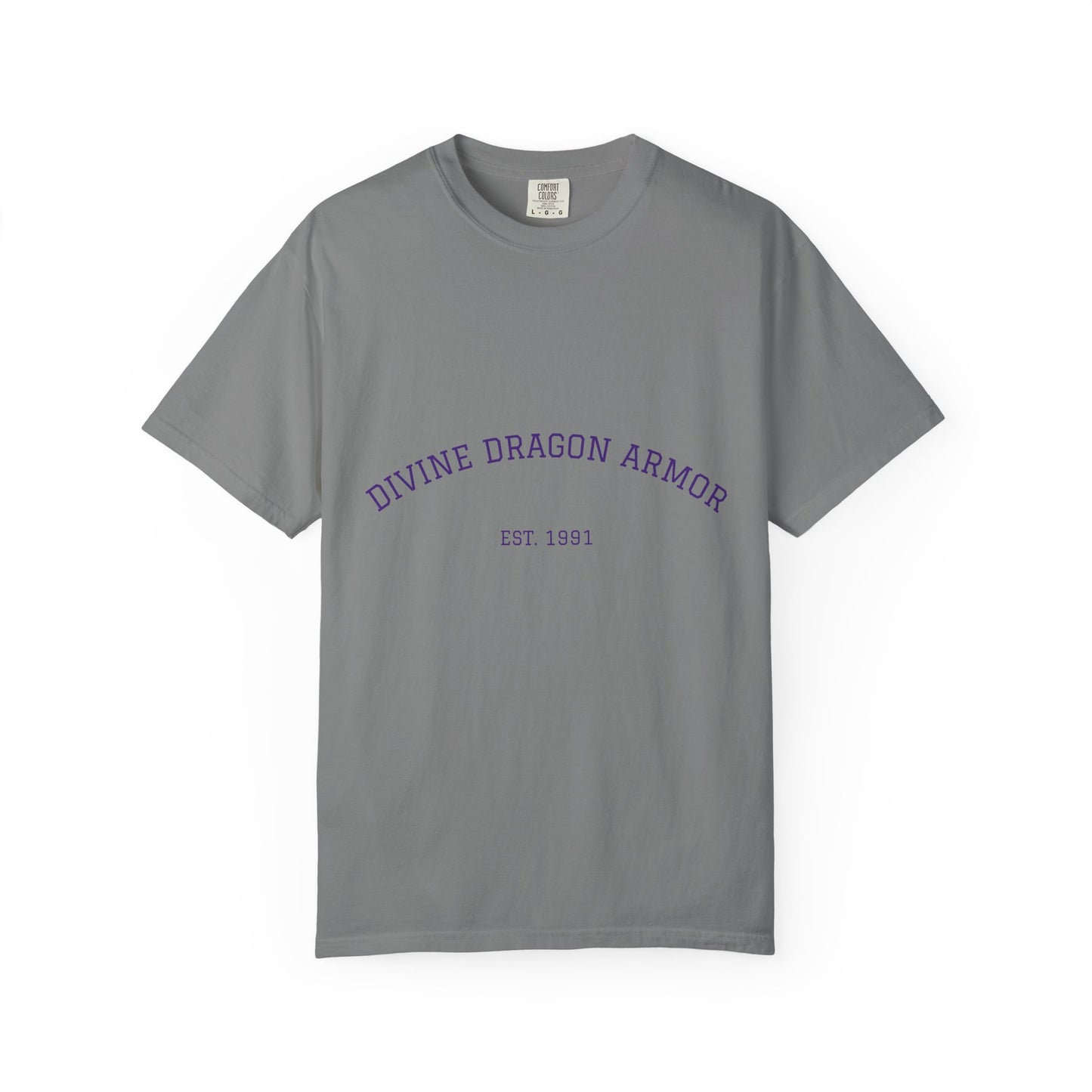 A Divine Dragon Armor Tee — Vintage 'Est. 1991' Graphic T-Shirt