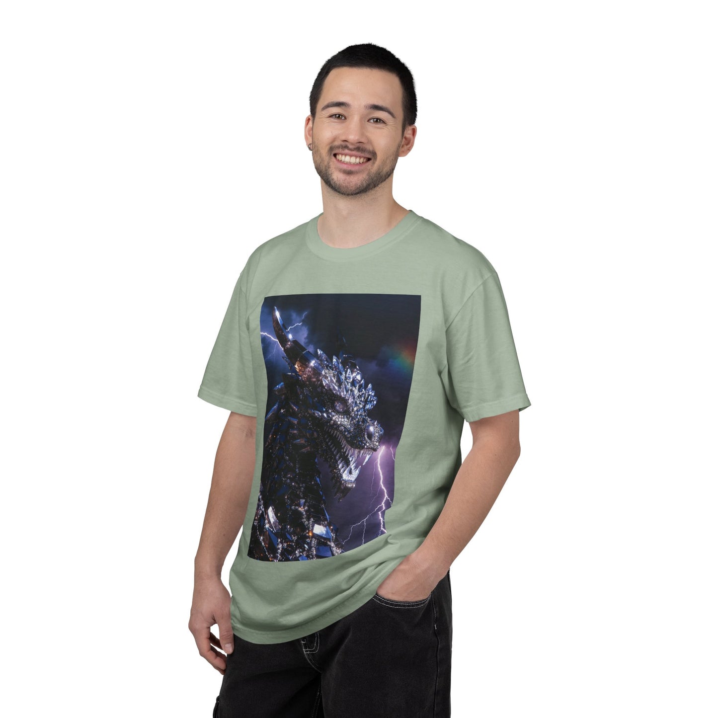 Dragon Lightning T-Shirt — Epic Kaiju Monster Graphic Tee