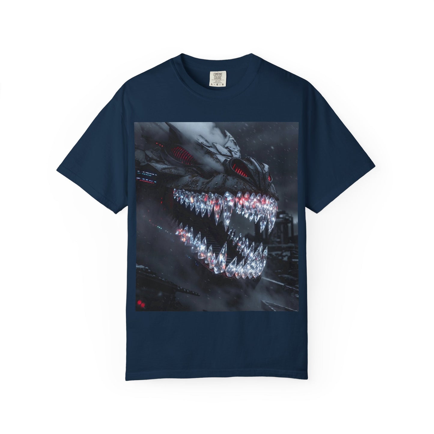 Graphic T-Shirt — Dark Monster Smile Artwork