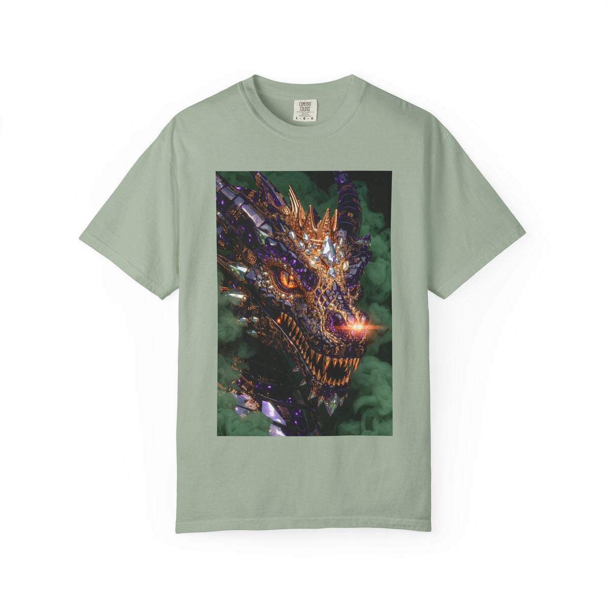 A Dragon Pocket Graphic T‑Shirt — Fiery Fantasy Chest Print