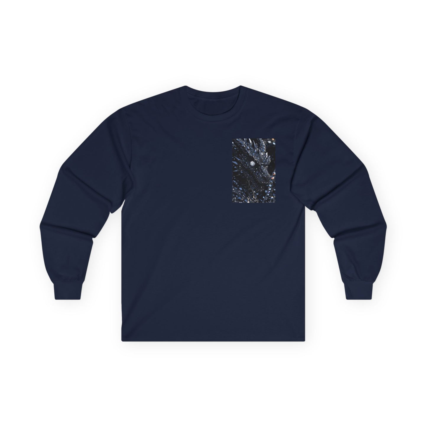 Galaxy Pocket Long Sleeve Tee — Starry Night Chest Print