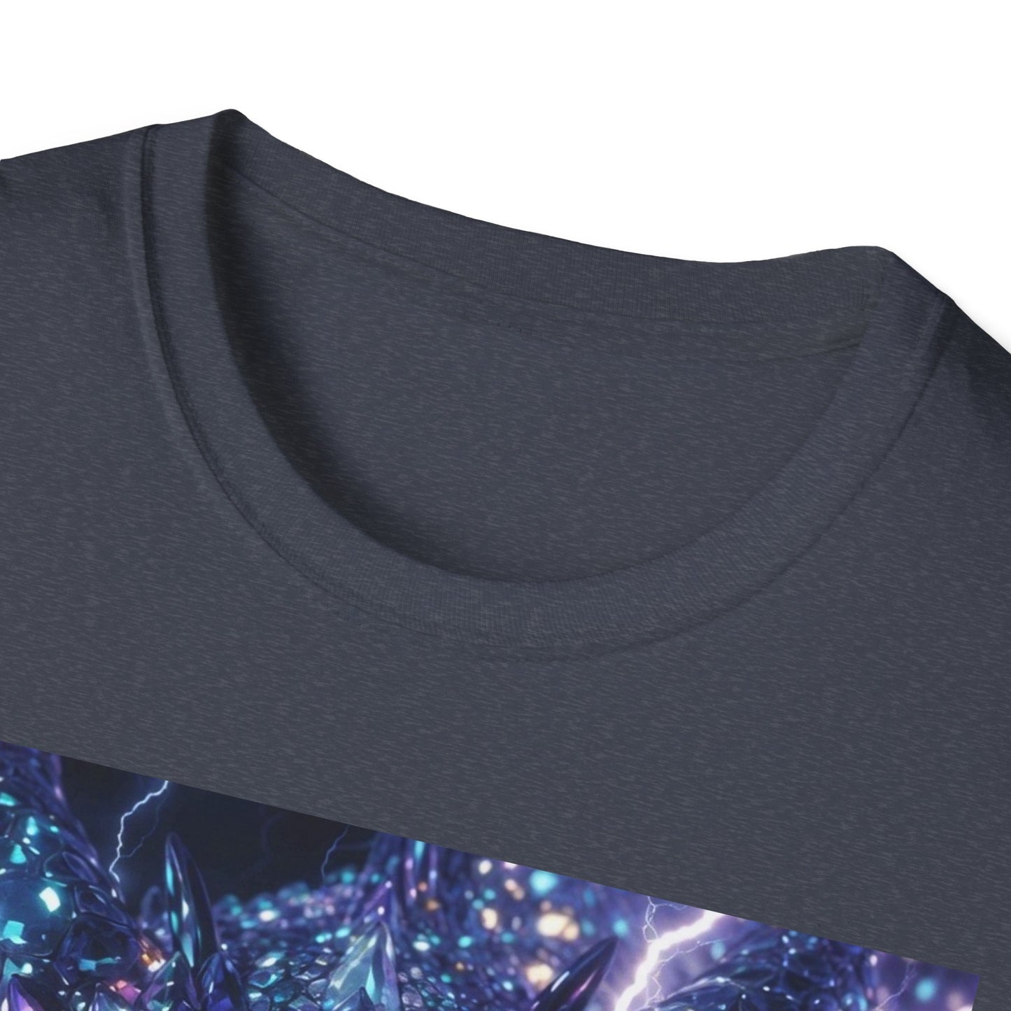Electric Dragon T-Shirt — Neon Lightning Monster Graphic Tee