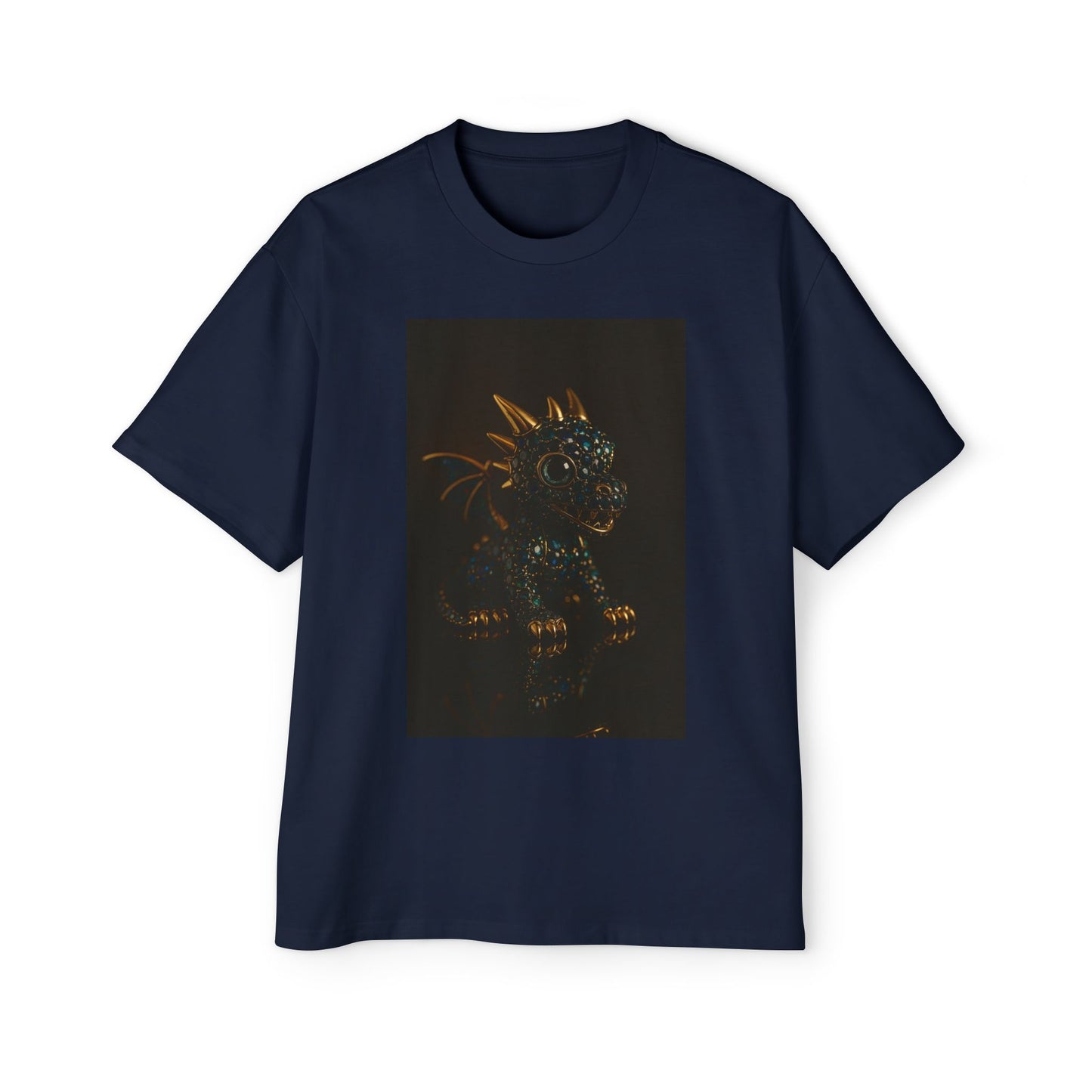 A Dragon Design Oversized Tee, Casual Wear, Graphic Shirt, Gift for Fantasy Lovers, Unique T-Shirt, Perfect for Festivals and Everyday