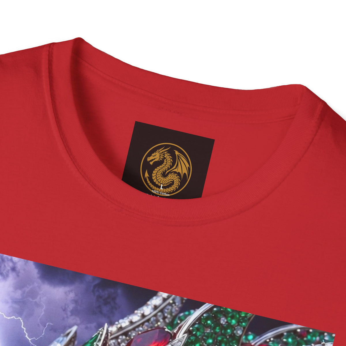 Electric Dragon Graphic T-Shirt