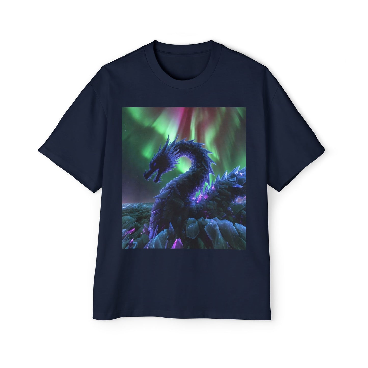 Northern Lights Dragon Tee — Fantasy Dragon Graphic T-Shirt