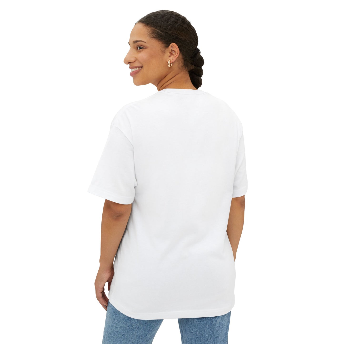 Unisex Oversized Boxy Tee - Relaxed Fit Shirt for Casual Wear, Perfect Gift for Birthdays, Holidays, Lounge, Everyday Style, Uplifting [...]