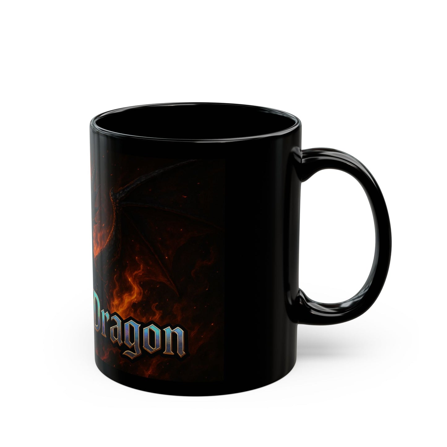 Dragon Fantasy Mug, Black Mug with Ultra King Dragon Design, Perfect Gift for Gamers, Ideal for Coffee Lovers, Fantasy Themed, 11oz [...]