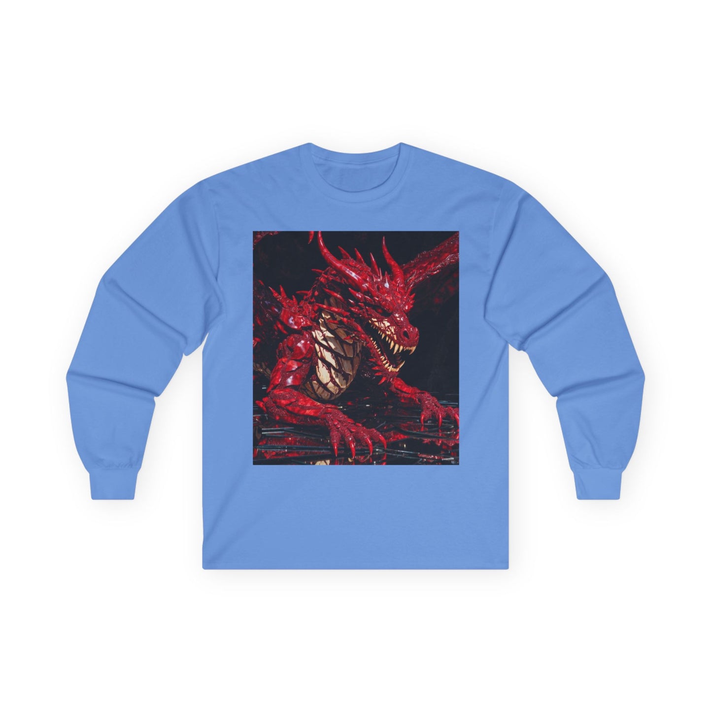 Red Dragon Artwork Long Sleeve Tee