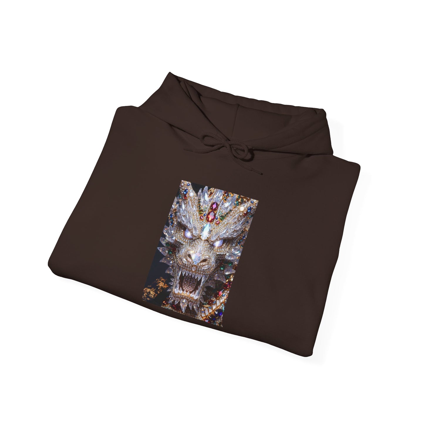 Dragon Skull Hoodie - Mystic Fantasy Graphic Pullover