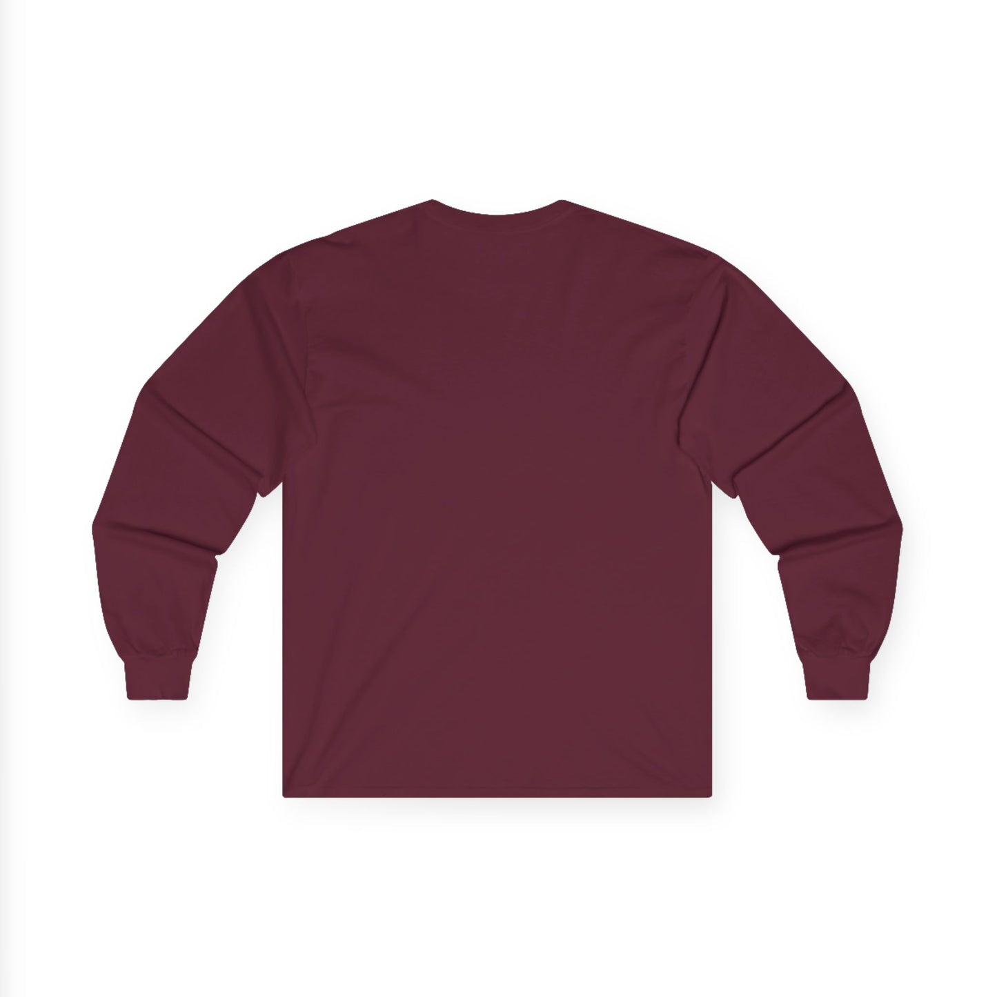Long Sleeve Tee — Abstract Emerald Marble Pocket Design