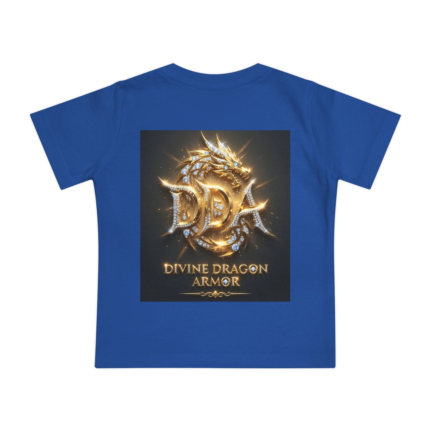 A Baby T-Shirt — Divine Dragon Armor Lightning Robot Graphic