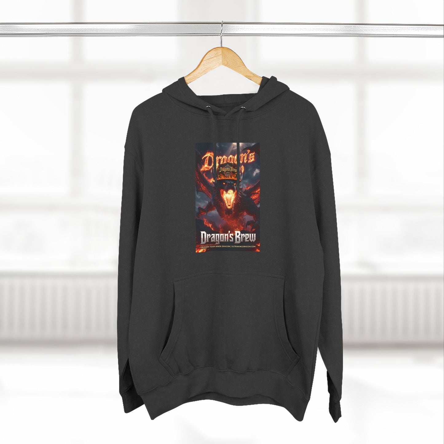 Dragons Brew Three-Panel Fleece Hoodie
