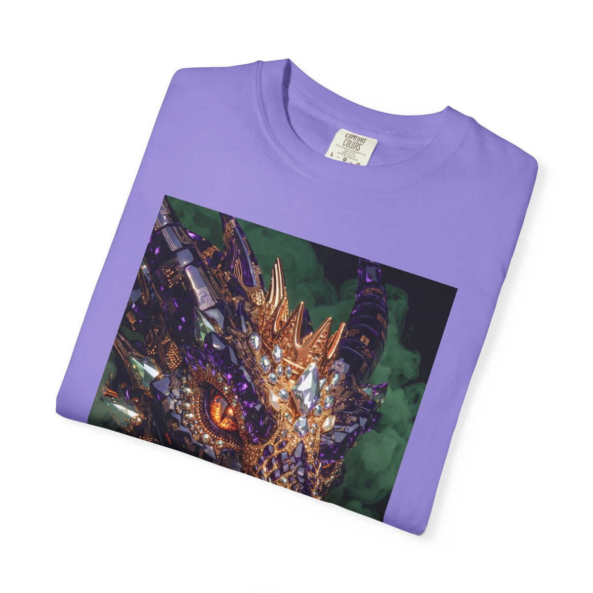 A Dragon Pocket Graphic T‑Shirt — Fiery Fantasy Chest Print