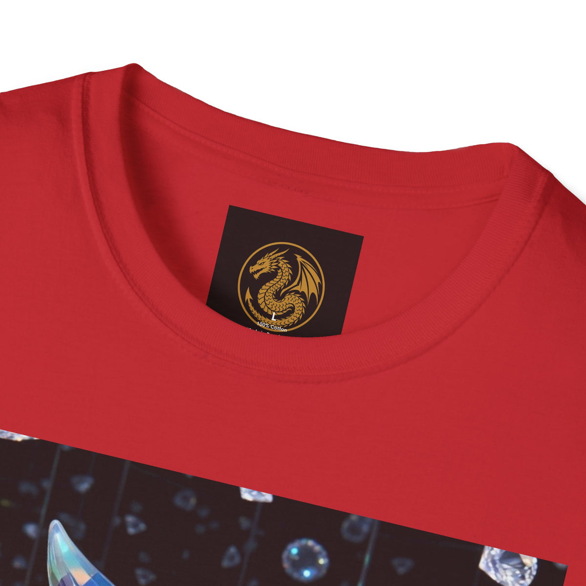 A Crystal Dragon T-Shirt — Sparkling Gem Fantasy Tee