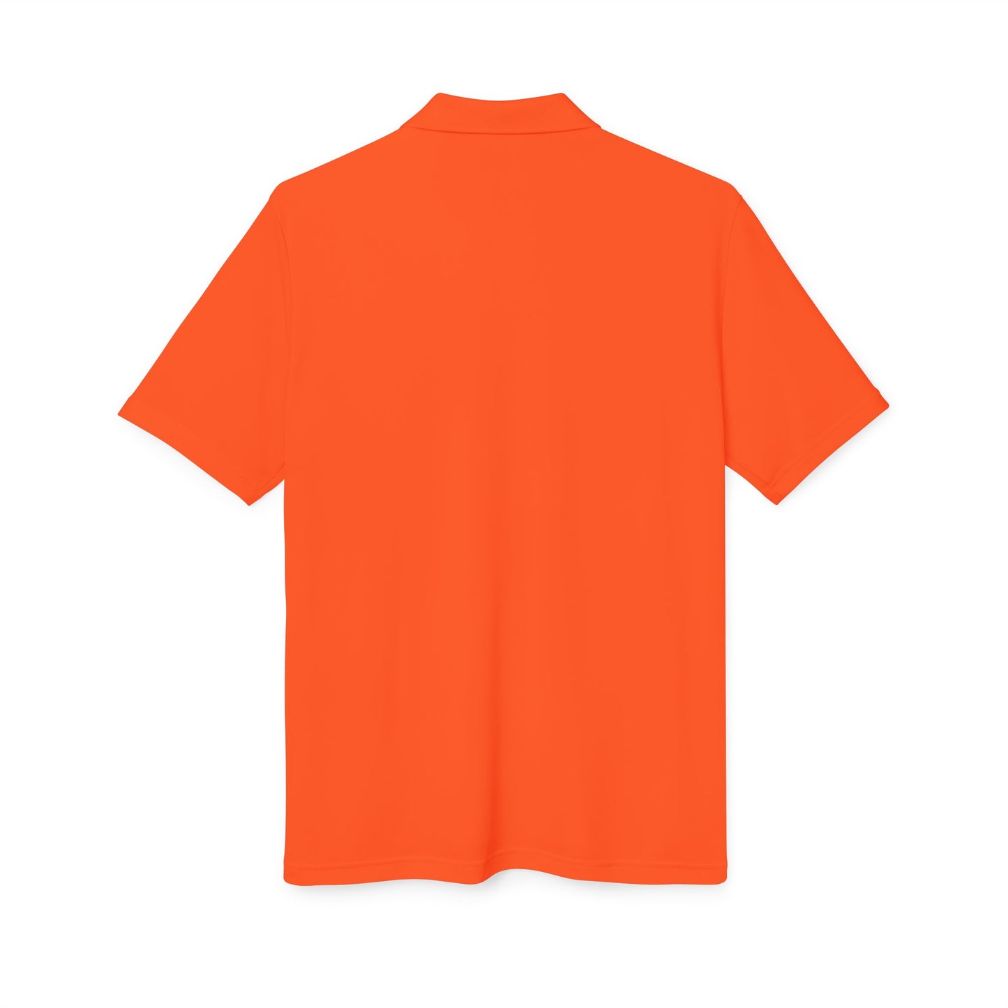 Adidas Performance Polo — Gold Crest Patch Chest Logo