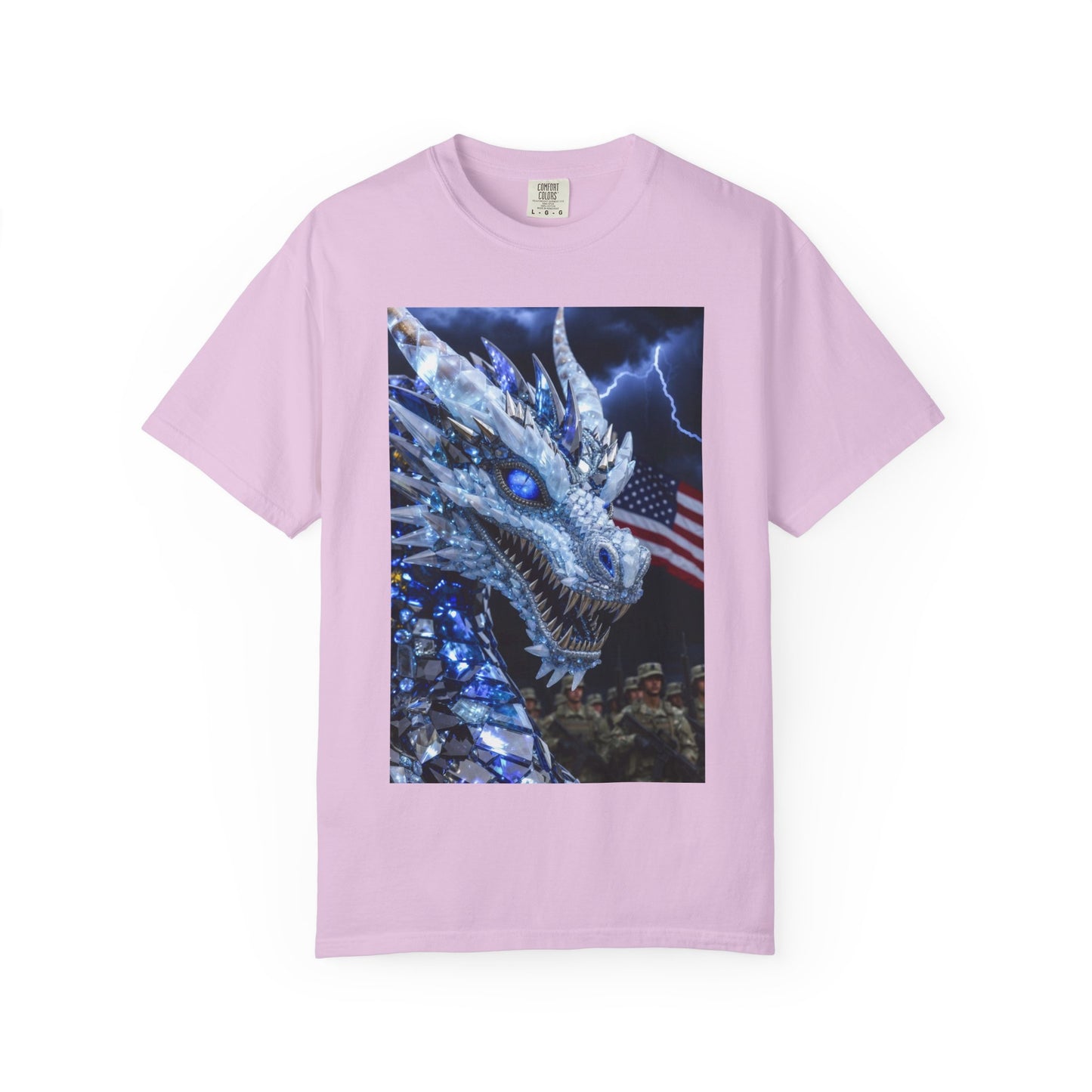 Ice Dragon Military Patriot T-Shirt