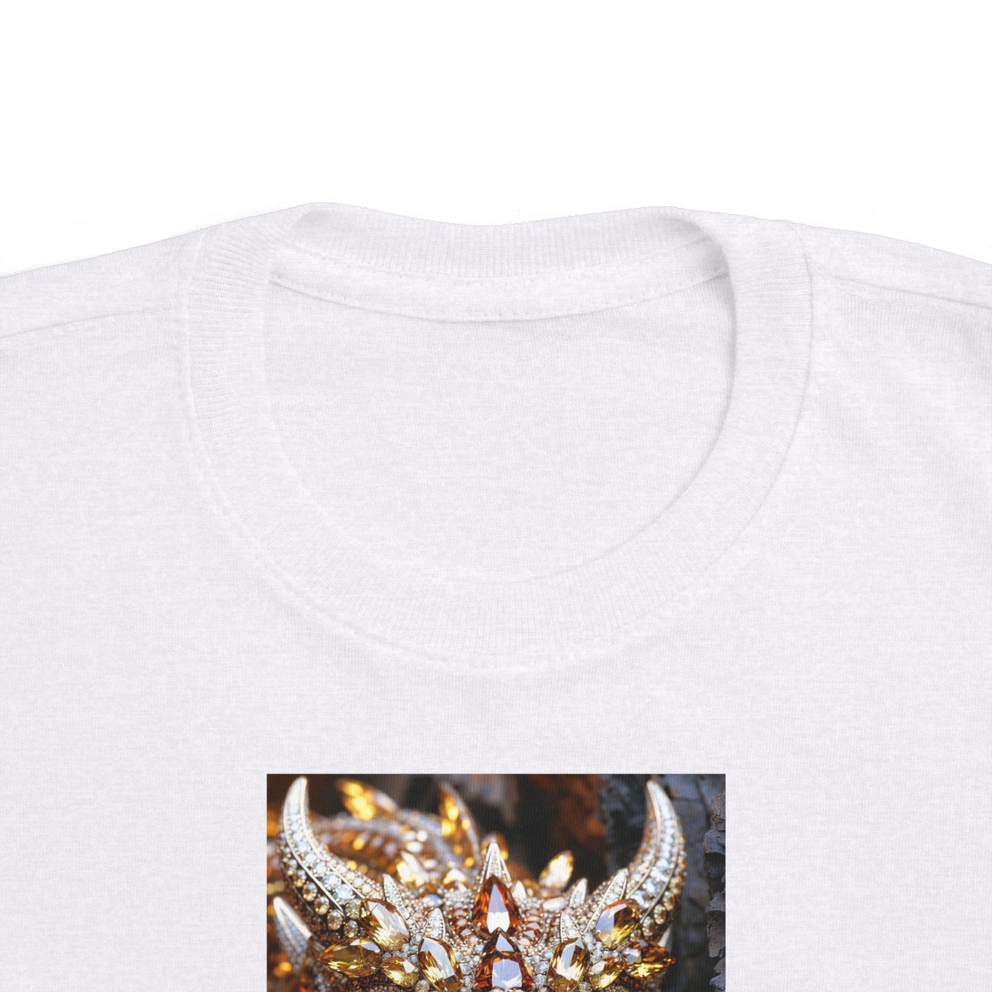 Toddler Tee — Fierce Gold Dragon Graphic Shirt