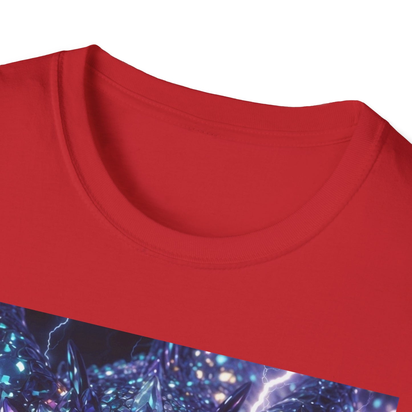 Electric Dragon T-Shirt — Neon Lightning Monster Graphic Tee