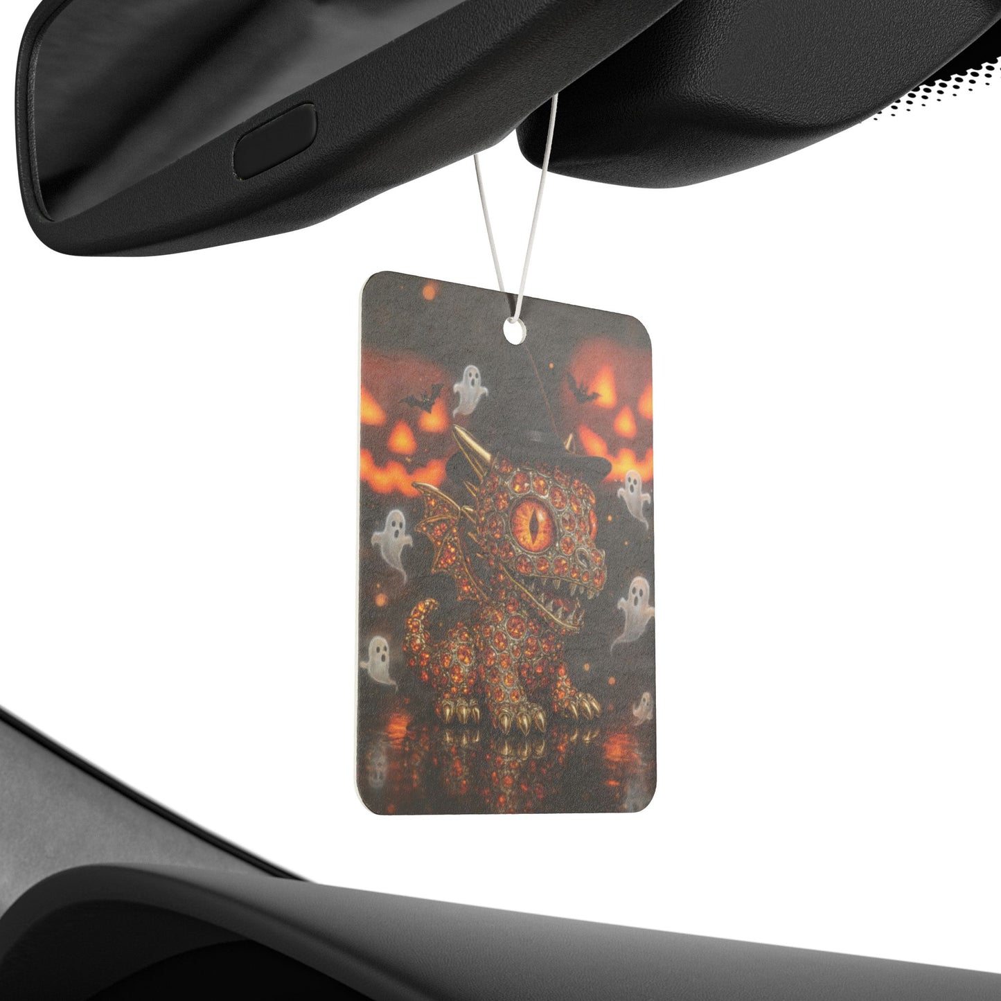 Halloween Dragon Car Air Freshener, Spooky Decor, Auto Fragrance, Unique Gift, Witchy Accessory, Car Accessories