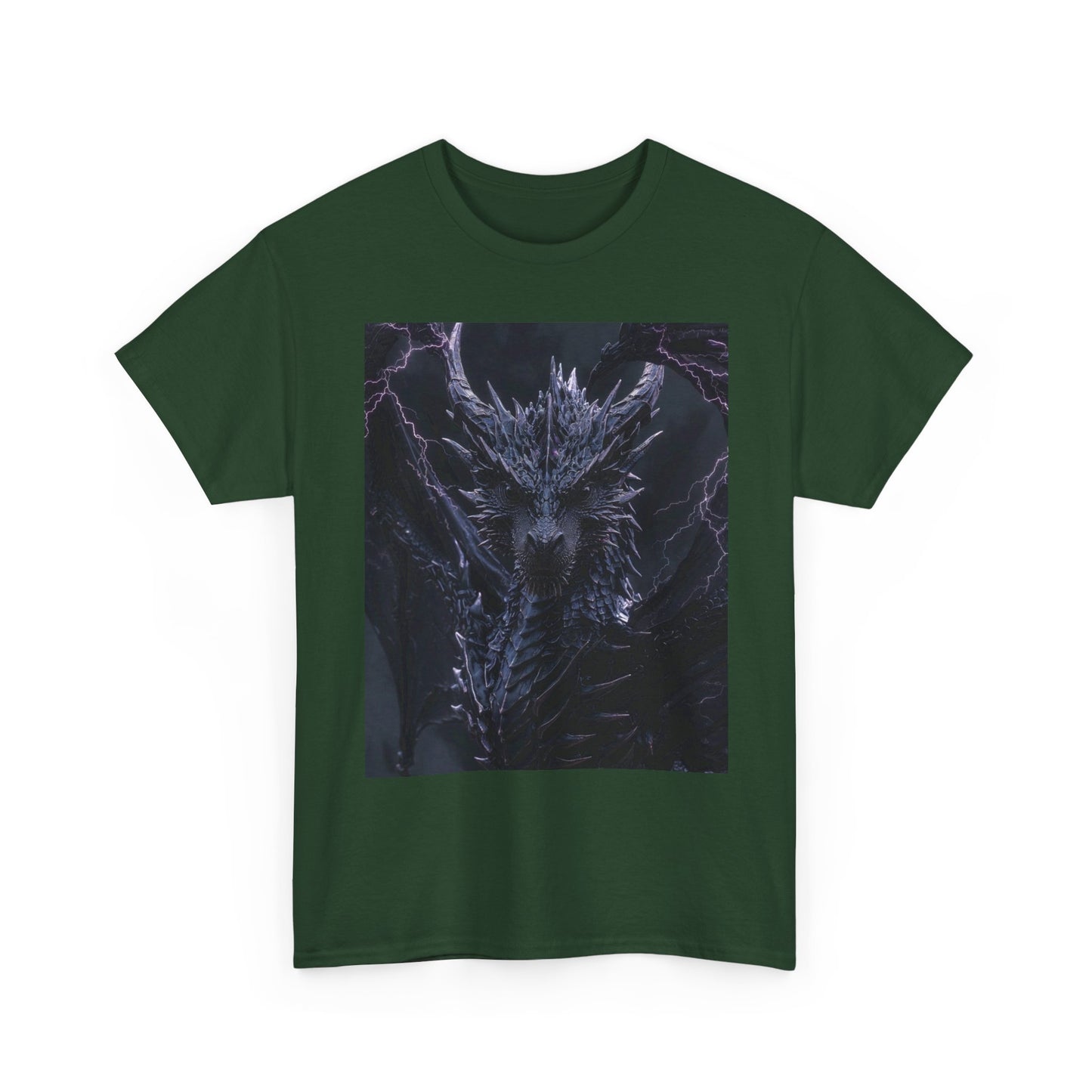 Dark Dragon Tee — Dark Fantasy Gothic Dragon Graphic Shirt