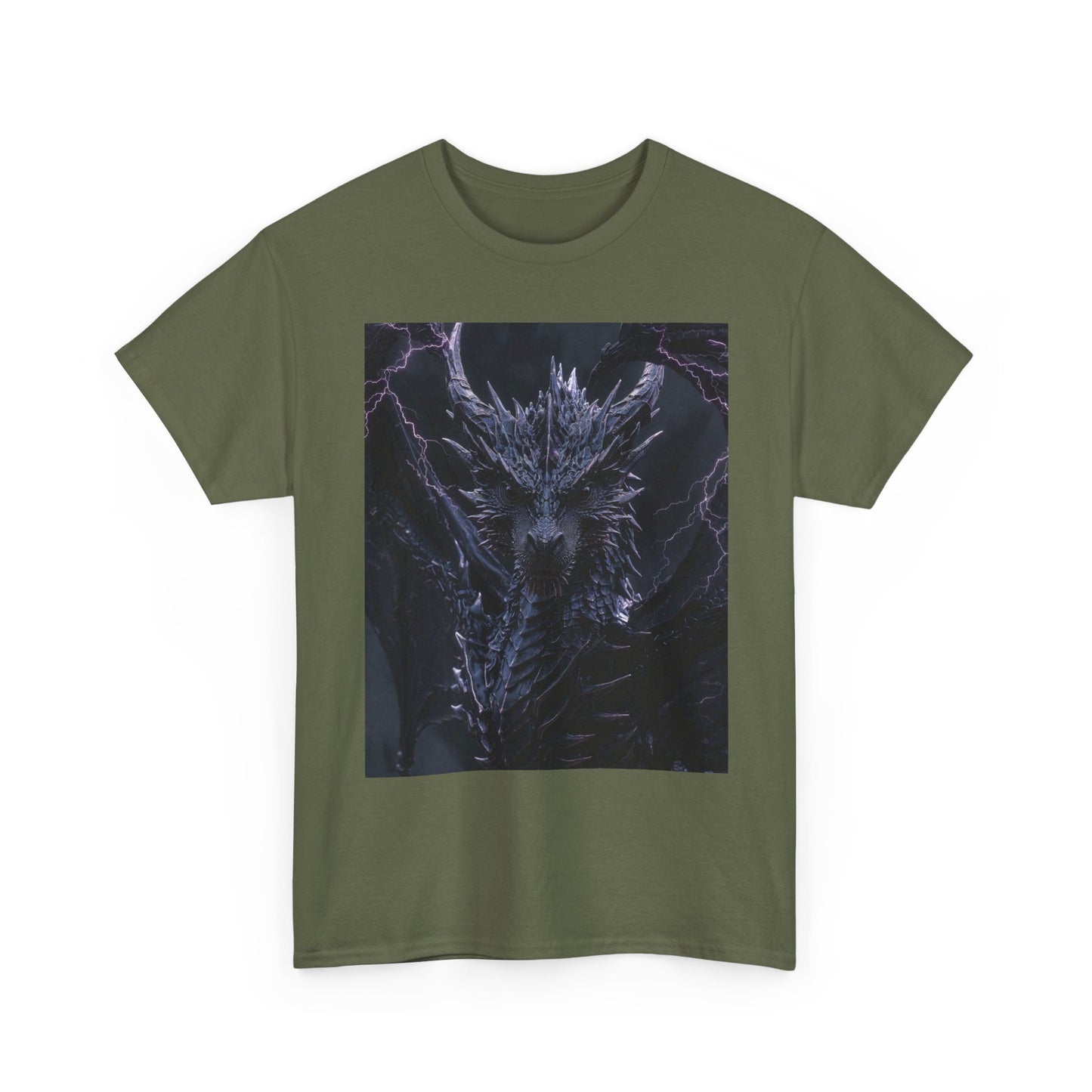 Dark Dragon Tee — Dark Fantasy Gothic Dragon Graphic Shirt