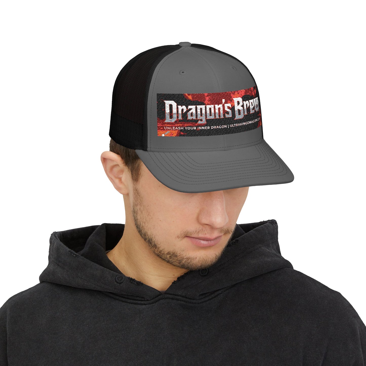 Dragon's Brew Embroidered Trucker Hat