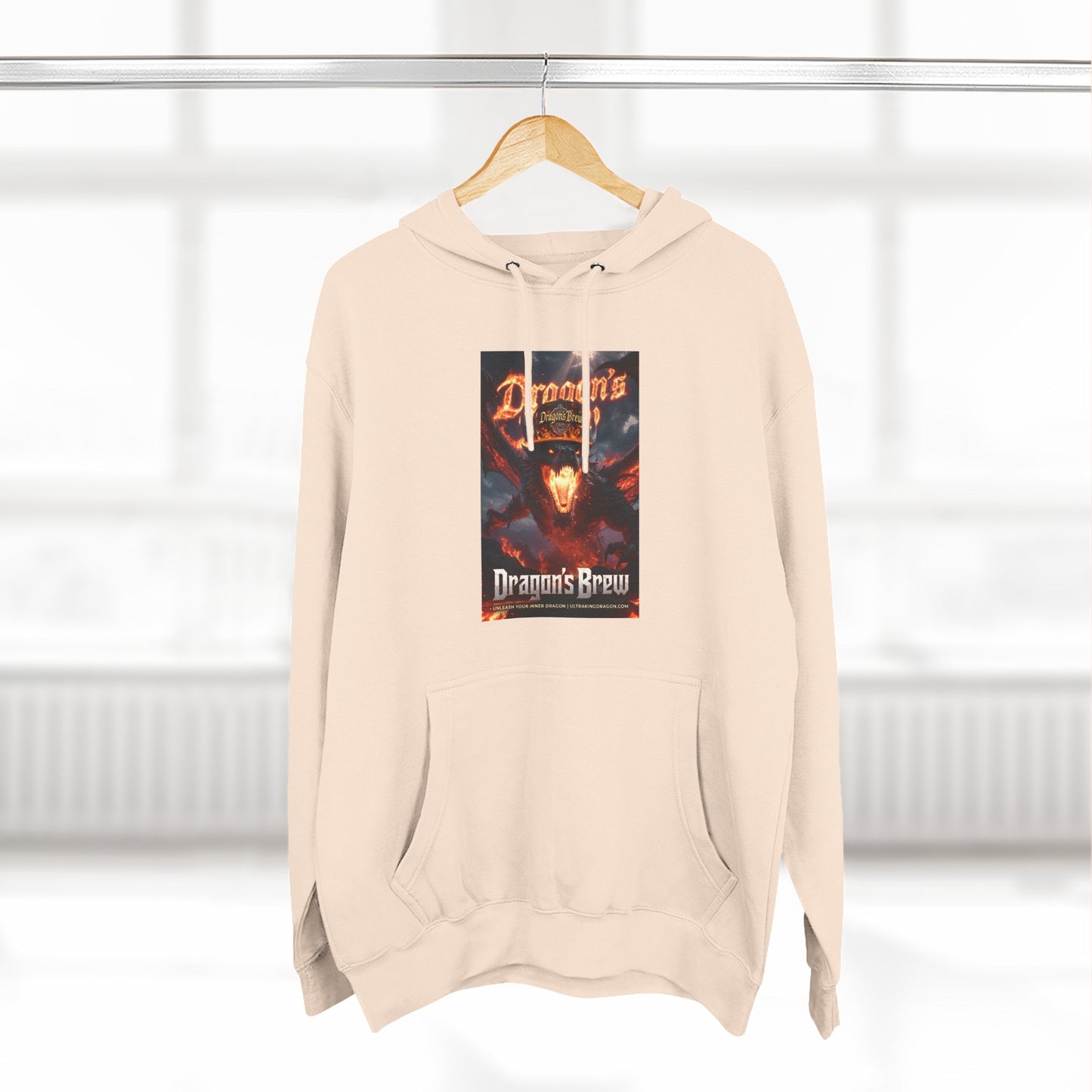 Dragons Brew Three-Panel Fleece Hoodie