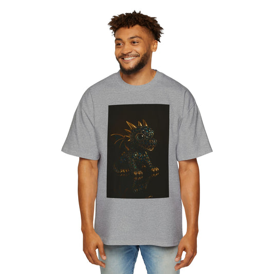 A Dragon Design Oversized Tee, Casual Wear, Graphic Shirt, Gift for Fantasy Lovers, Unique T-Shirt, Perfect for Festivals and Everyday