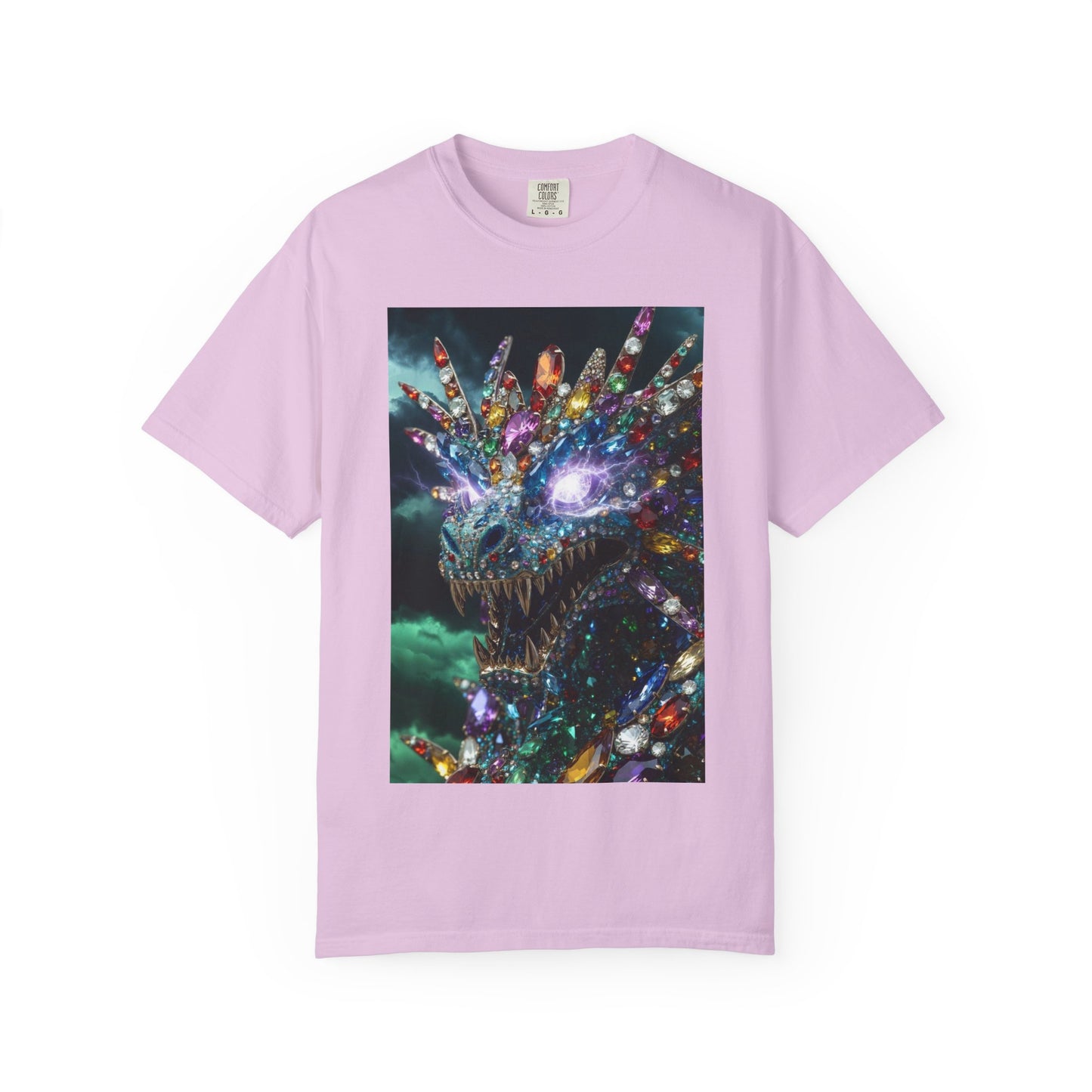 Dragon Crystal T-Shirt — Psychedelic Gem Monster Graphic Tee