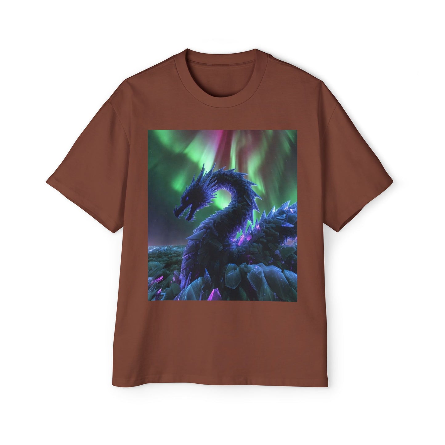 Northern Lights Dragon Tee — Fantasy Dragon Graphic T-Shirt
