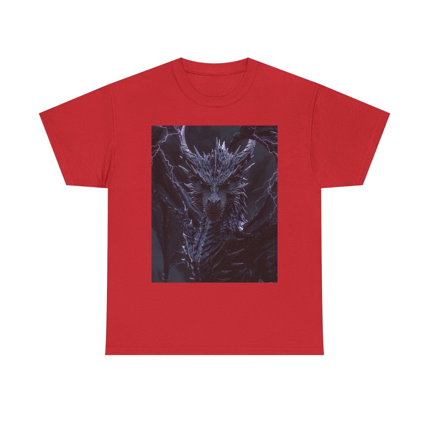 Dark Dragon Tee — Dark Fantasy Gothic Dragon Graphic Shirt