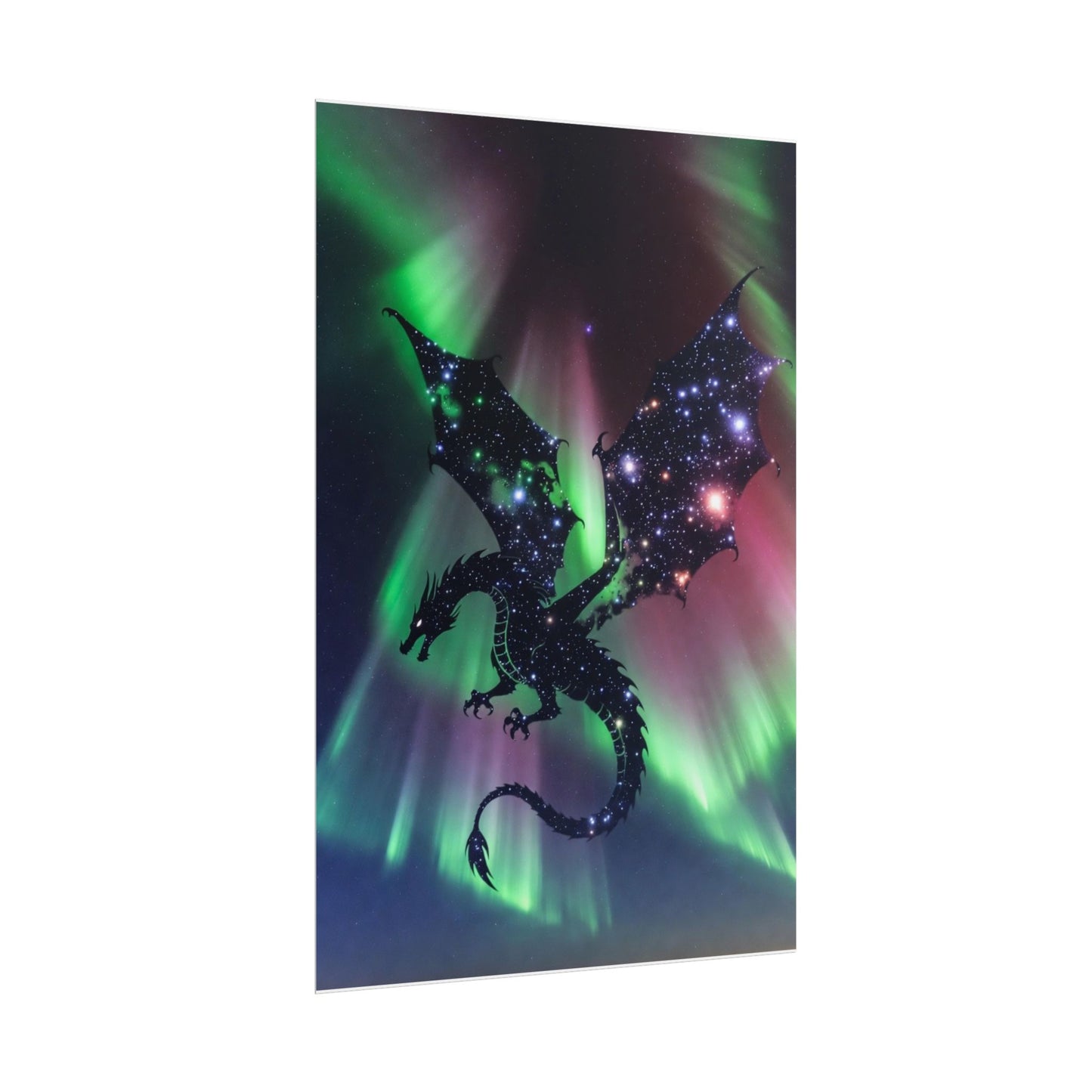 Dragon Aurora Poster