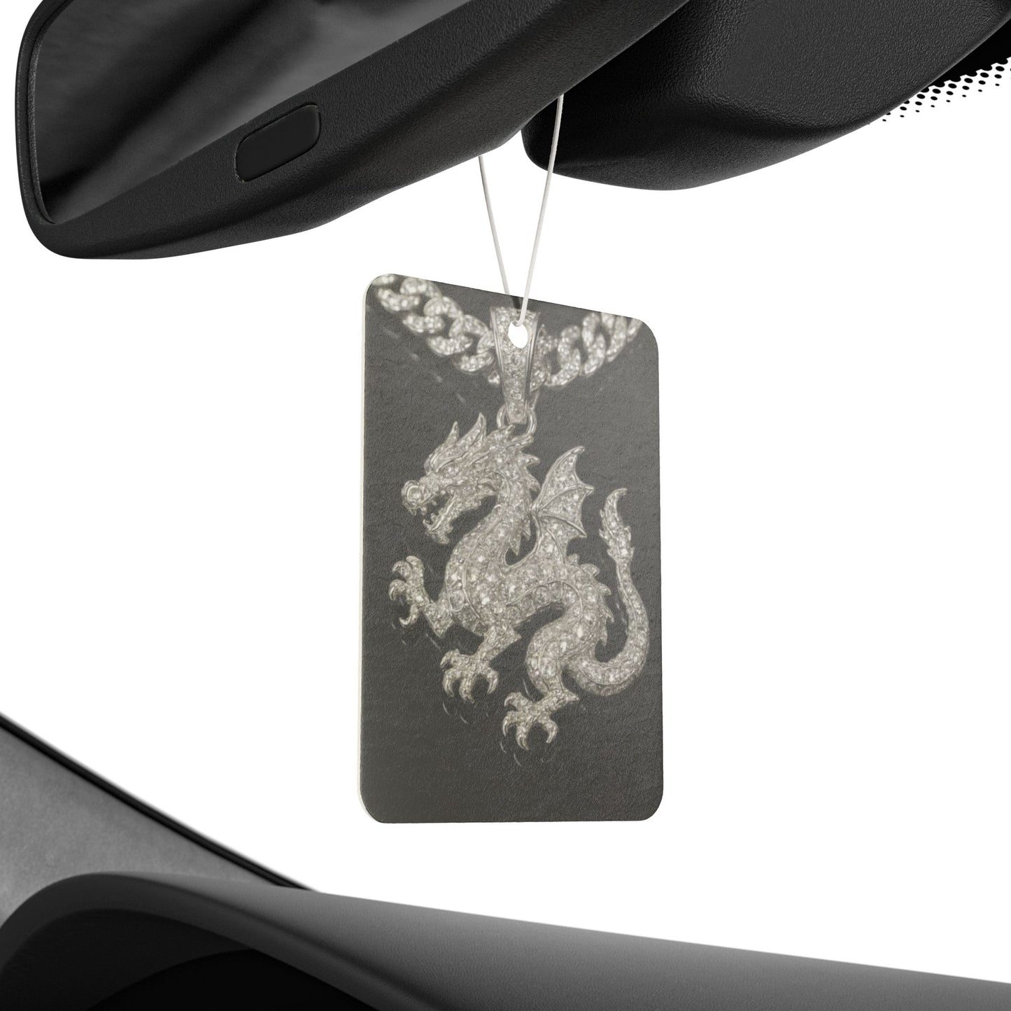 A Dragon Charm Car Air Freshener with Aroma - Perfect for Gifts, Home Decor, Car Accessories, and More!