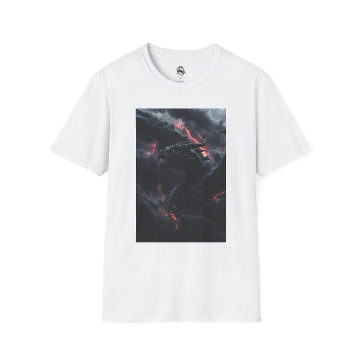 A Dragon Smoke T-Shirt — Stormy Smoke Tee