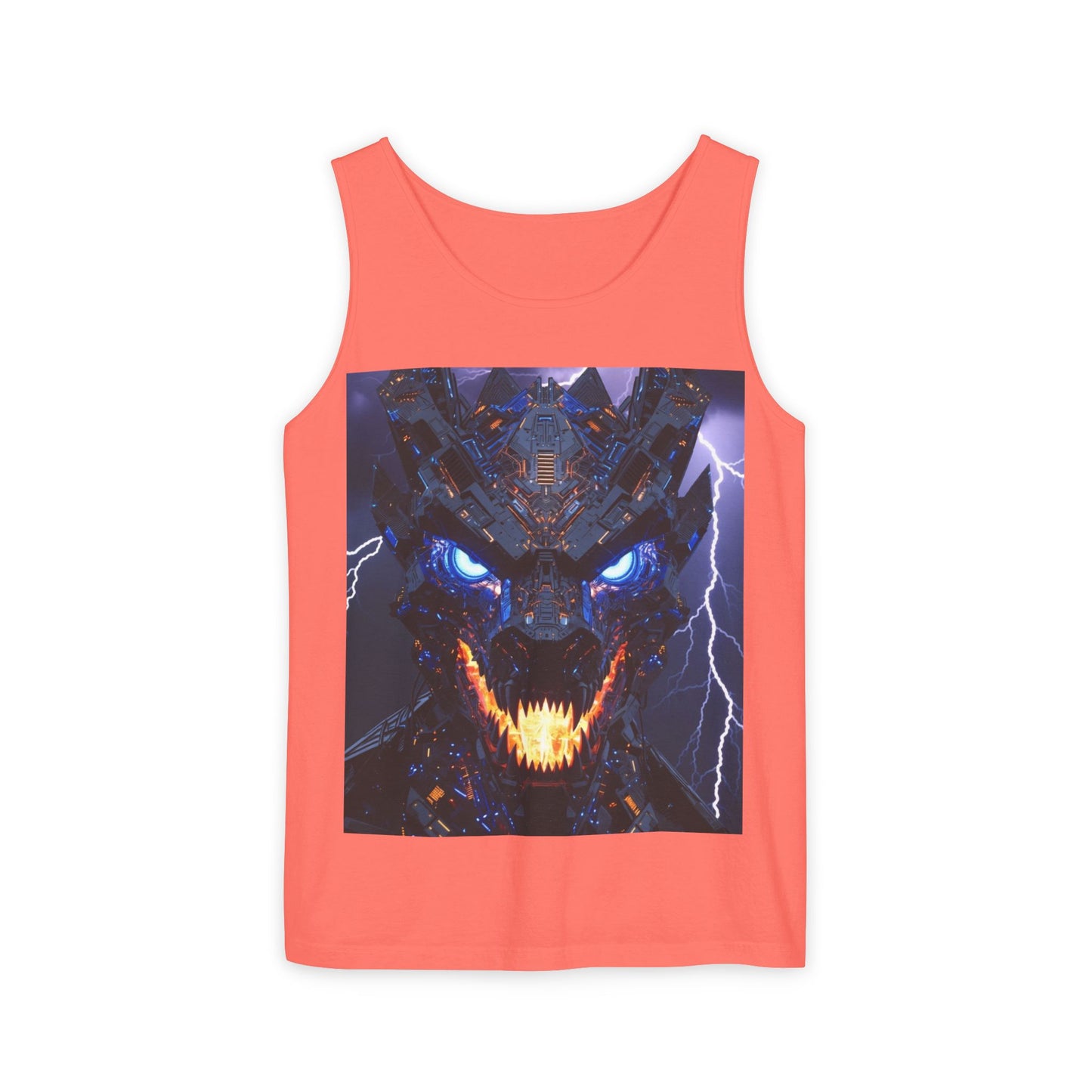 Dragon Storm Tank Top – Fierce Lightning Dragon Graphic Tank